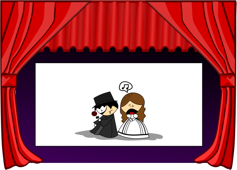 Free Clipart: Cinema 4 The Stage.