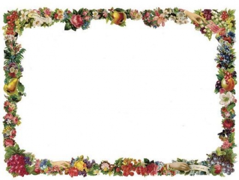 free victorian flowers and vintage fruit clip art and borders in.