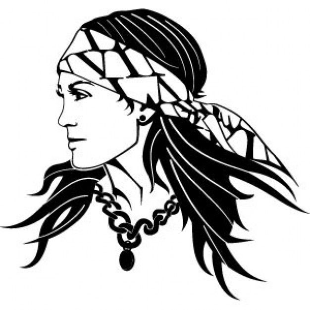 Gypsy Woman Vector 2.