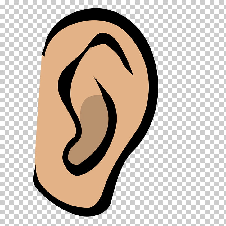 Hearing , ear PNG clipart.