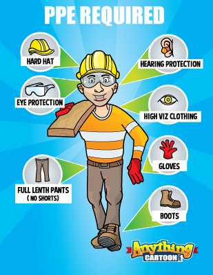 PPE Safety Cartoons