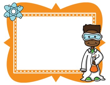 Science Clipart Border.