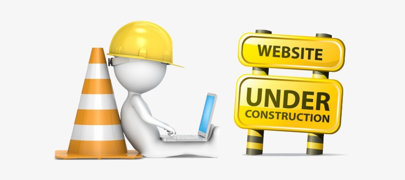 Website Under Construction Png Graphic Transparent.