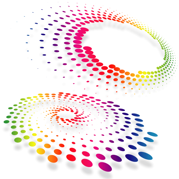 Abstract Dot Shape Free Vector.