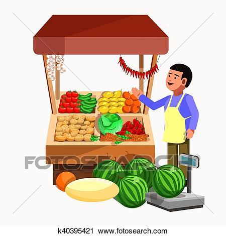 Fruit vendor clipart 6 » Clipart Portal.