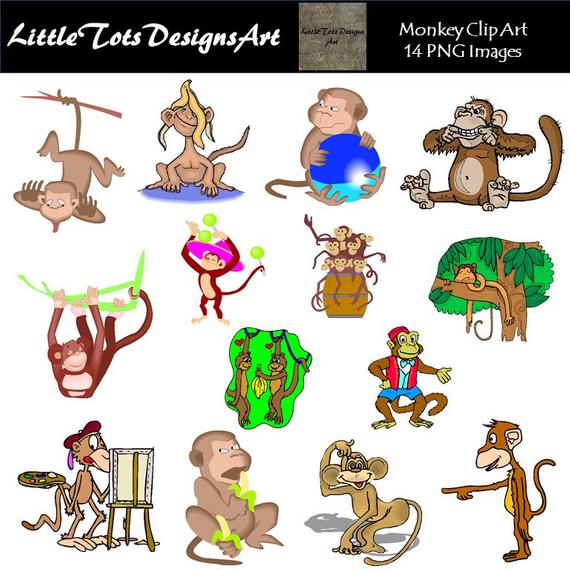 Monkey Clipart Clip Art.