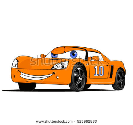 Cartoon Cars Stock Images, Royalty.