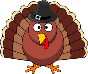 1245 funny thanksgiving turkey clipart.