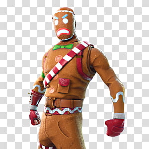 Blue and brown robot character, Fortnite Battle Royale.