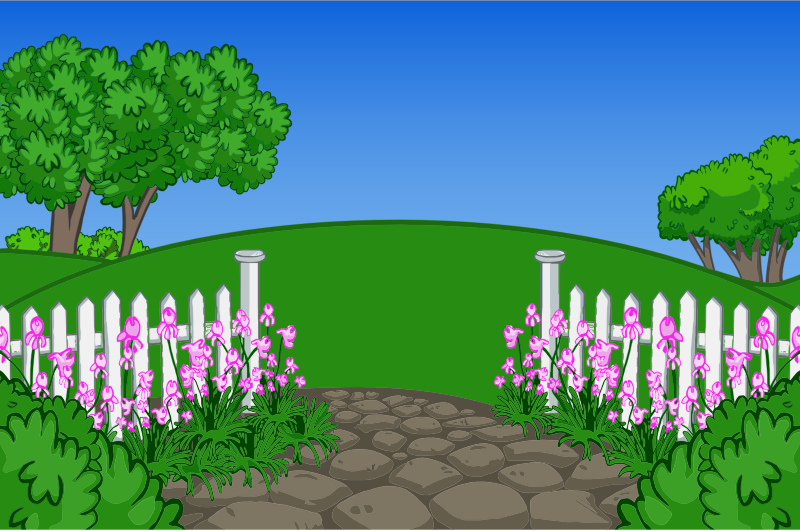 Cartoon Nature Background clipart.