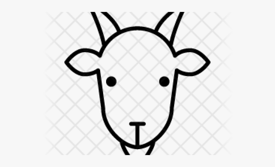 Goat Clipart Face.