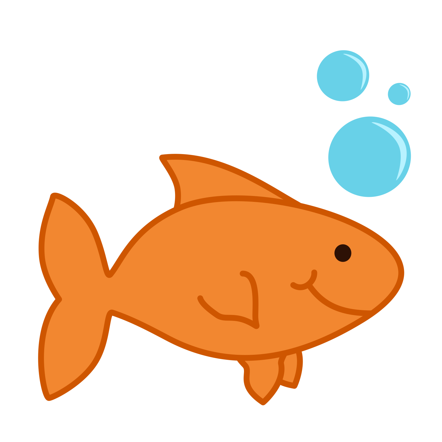 Gold Fish Clipart.