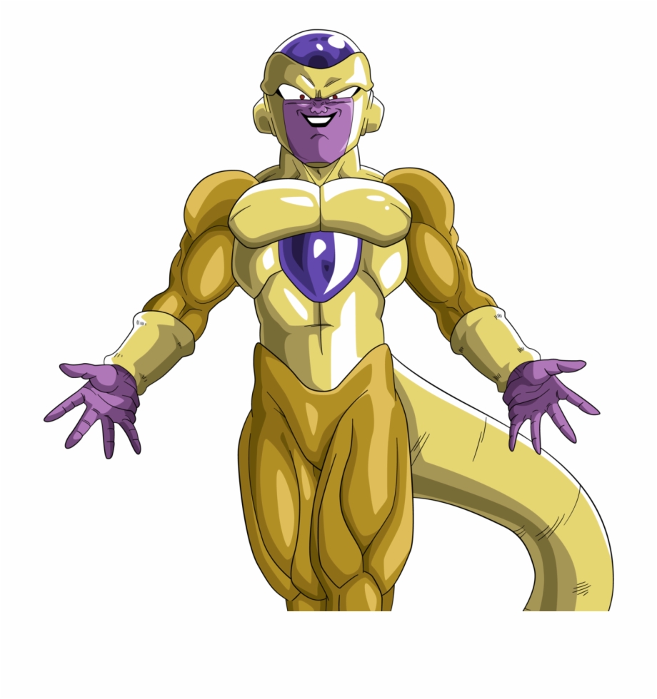 Golden Frieza Png.