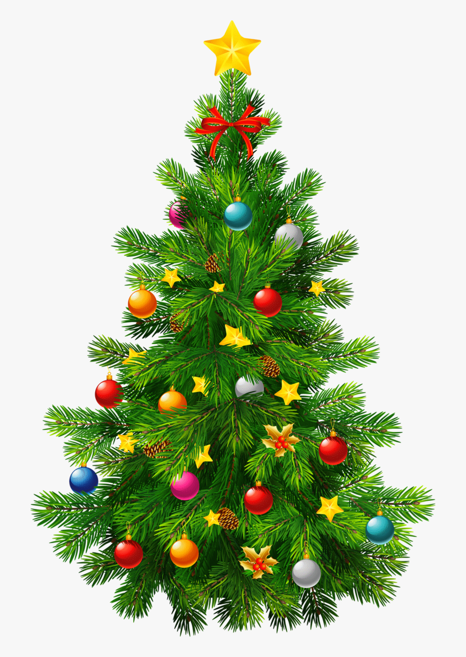 Christmas Tree Transparent Clipart.