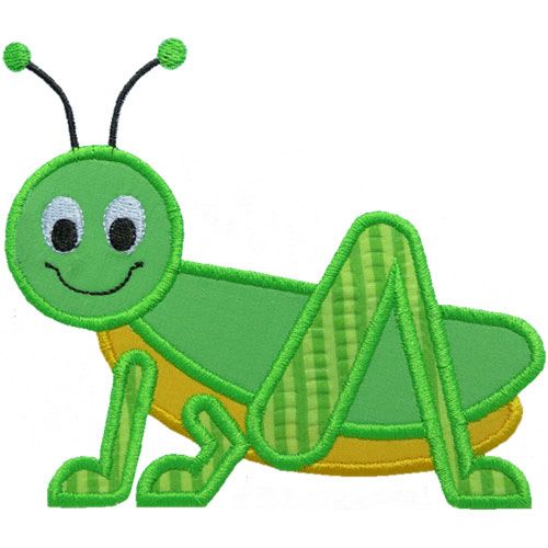 Cute grasshopper clipart.