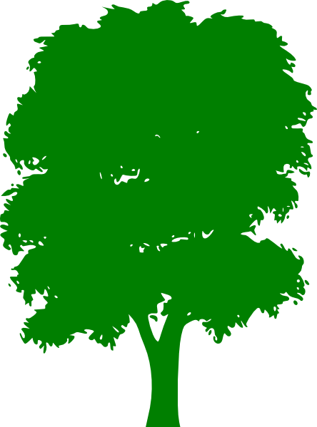 Green Trees Clipart Clker.