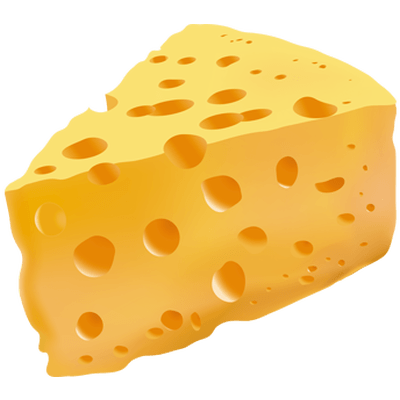 Cheese Gruyere Photo Slice transparent PNG.