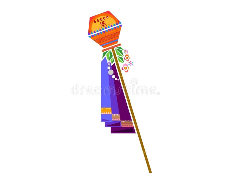 Gudi Padwa Stock Illustrations.