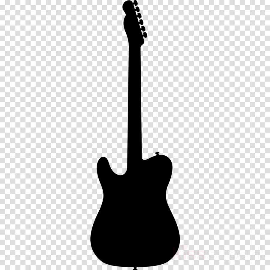 Guitar Cartoon clipart.