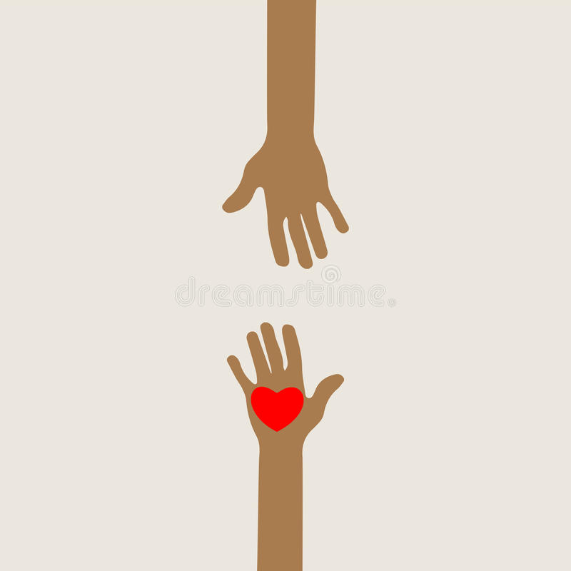 Hands Reaching Out Stock Illustrations.