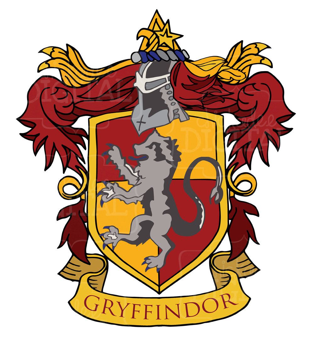 Gryffindor crest in 2019.