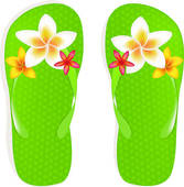 286 Flip Flops free clipart.