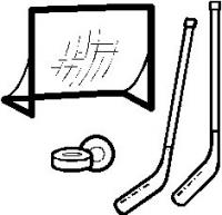 Free Ice Hockey Clipart.