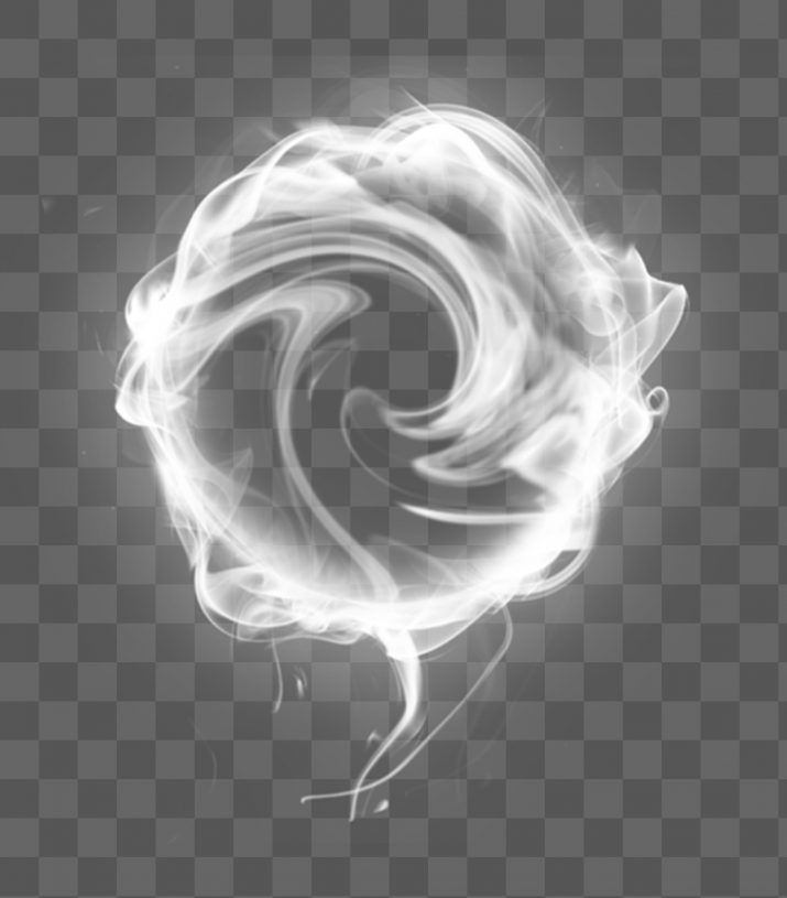 Smoke ring PNG.