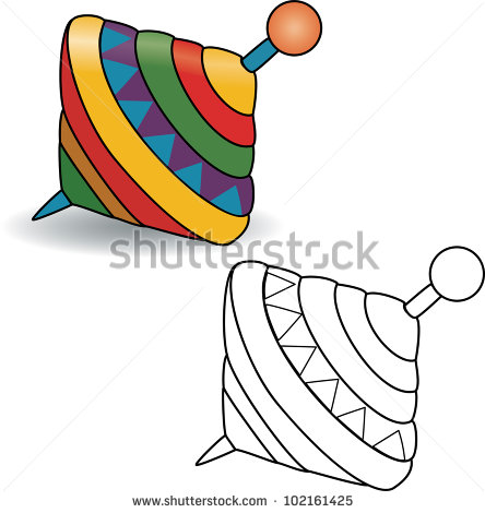 Spinning Top Toy Stock Images, Royalty.