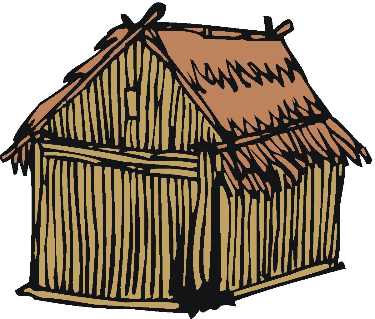 Hut clipart 5 » Clipart Station.