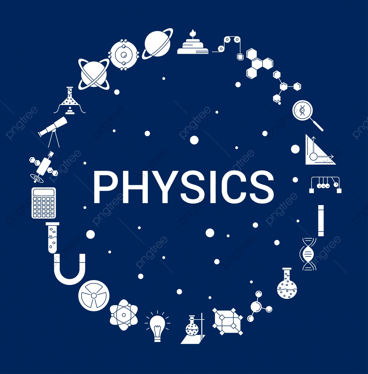 Creative Physics Icon Background, Atom, Biology, Book PNG and Vector.