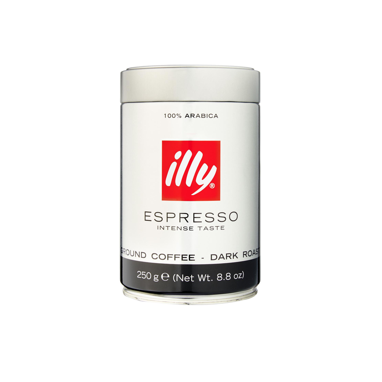 Illy Espresso Dark Roast Ground Coffee (250g).