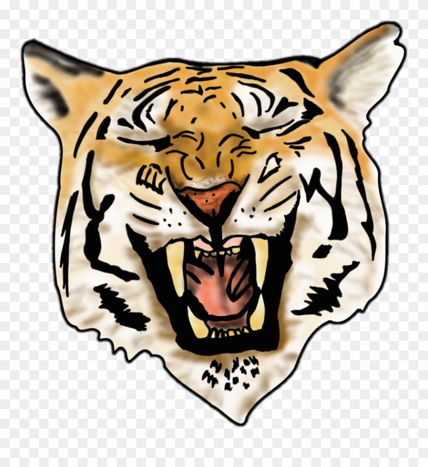 Airbrush Tiger Image.