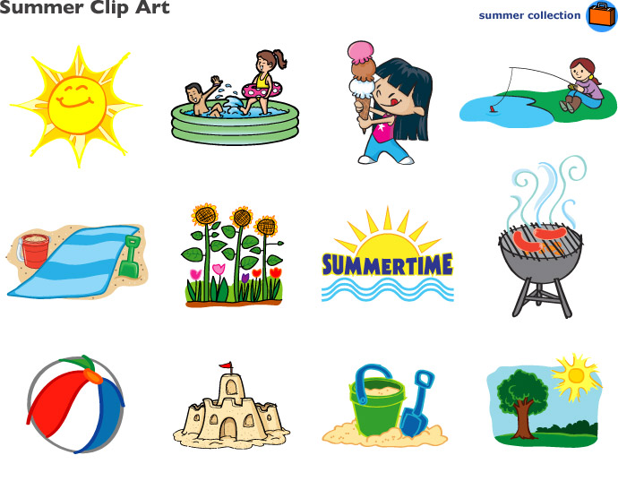 Summer Clipart.