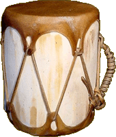 American Indian Drum Clipart.