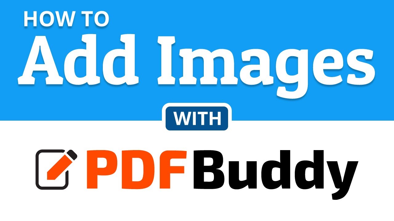 How to add images to a PDF file.