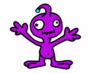 Invader Purple clip art Free Vector / 4Vector.