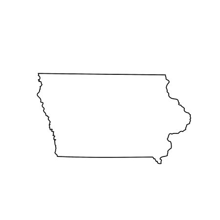 578 Iowa Outline Stock Illustrations, Cliparts And Royalty Free Iowa.