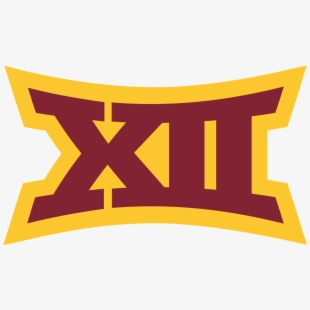 Big 12 Logo In Iowa State Colors.