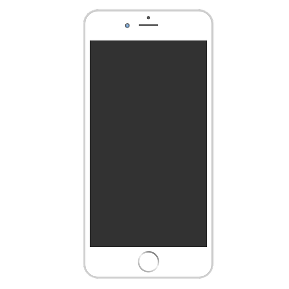 iPhone PNG with Transparent Background.