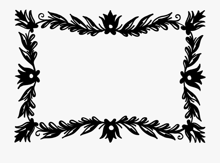 Vector Rectangle Wreath.