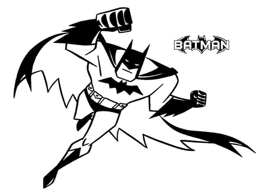 Cliparts Library: Batman Clipart Coloring Pages.