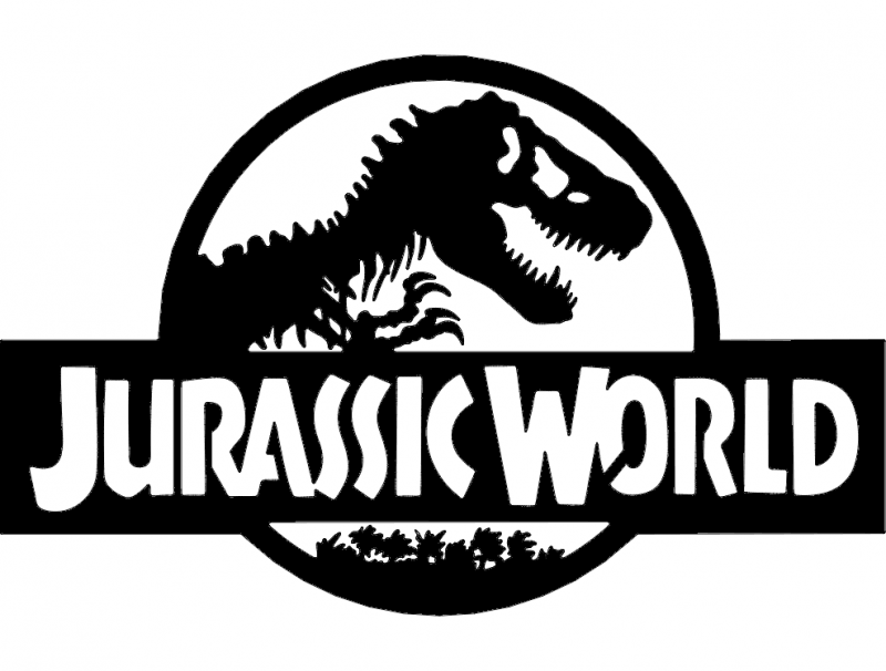 Jurassic World dxf File Free Download.