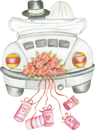 Just Married #clipart #wedding.