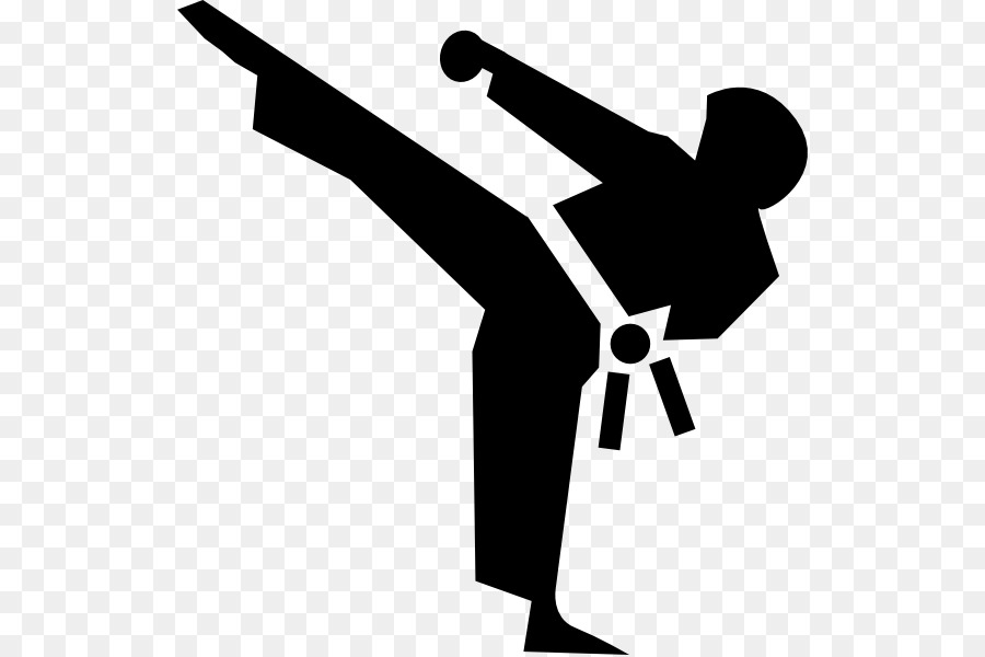 Taekwondo Cartoon clipart.