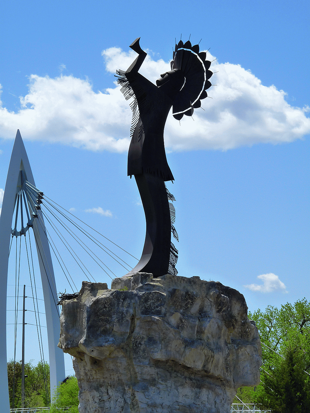 Wichita keeper of the plains.