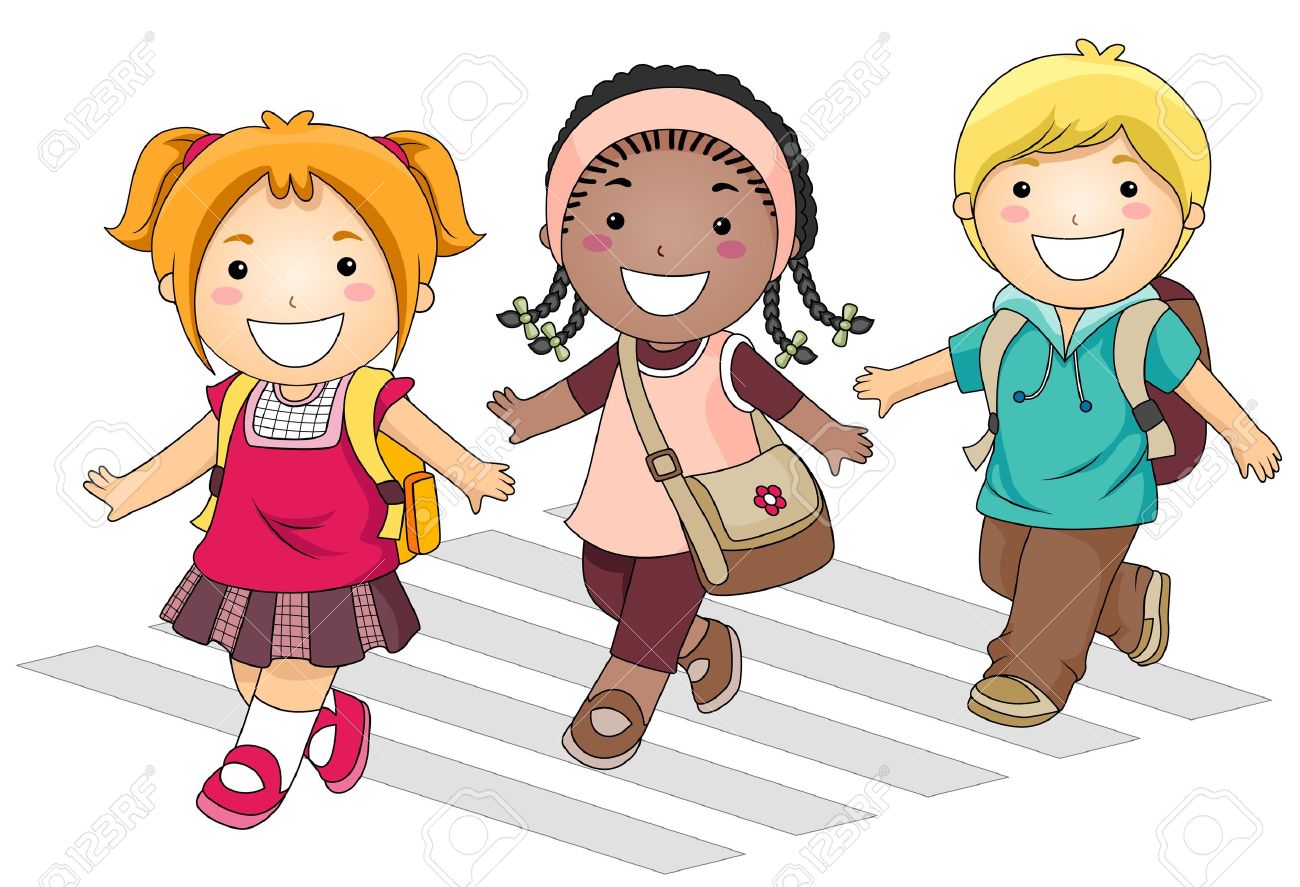 Kids going to school clipart 3 » Clipart Station.