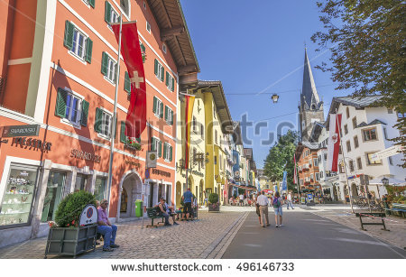 Kitzbühel Stock Photos, Royalty.