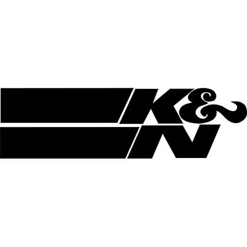 K&N Decal Sticker.