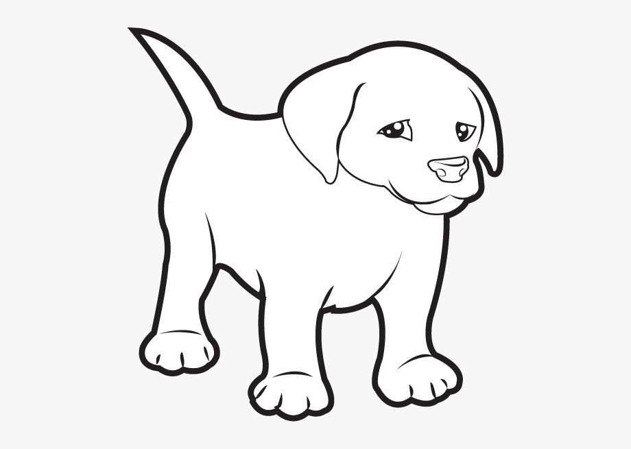 Lab Puppy Clipart.